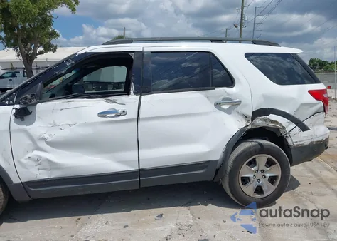 2014 Ford Explorer z USA, uszkodzony, nr VIN 1FM5K7B88EGC10495